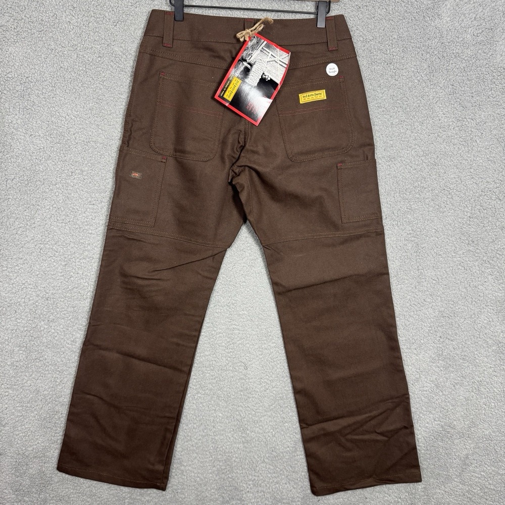 Red Ants Pants Womens Straight Ct 31x31 NEW Workpant Double Front Brown USA